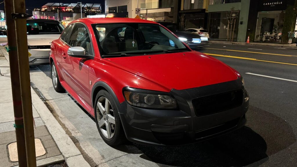 This Volvo C30 Boston Red Sox Special Edition Is One Of The Rarest Cars I've Ever Seen In LA