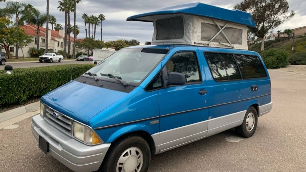 At $16,500, Would You Call This 1995 Ford Aerostar 4X4 Camper Home?