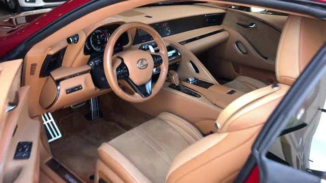 Image for article titled At $48,999, Is This 2018 Lexus LC 500 Ready To Go On Tour?