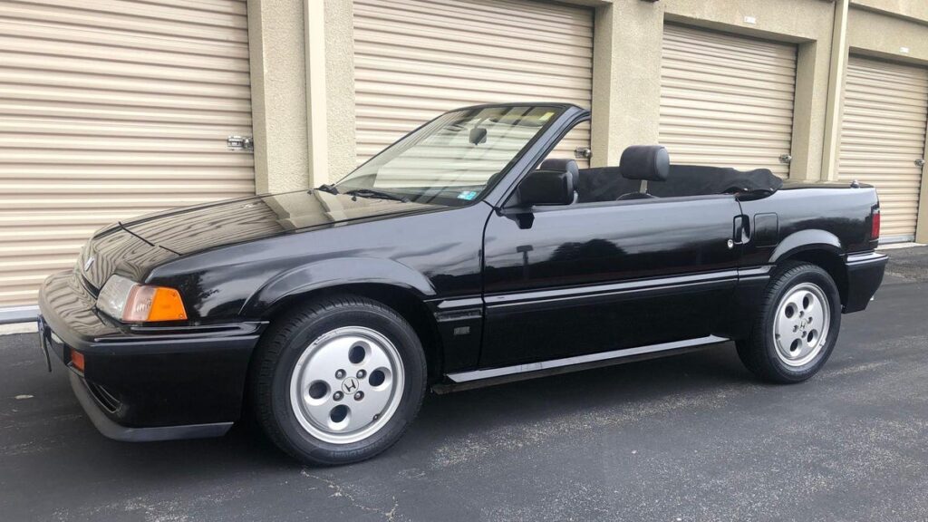 Buy This One-Of-310 1986 Honda CRX Si Straman Convertible And Unlock True Happiness