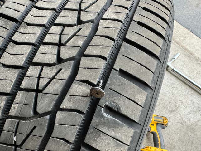 Image for article titled Everything You Need To Know About Fixing A Flat Tire