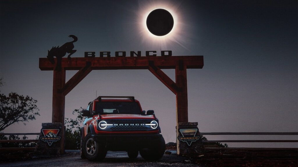 Ford Bronco Off-Roadeo in Austin, Texas hosting an eclipse viewing party