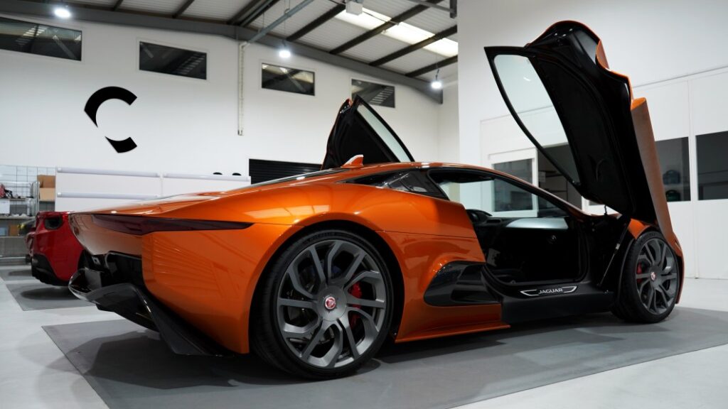 Ian Callum makes the Jaguar C-X75 concept street-legal