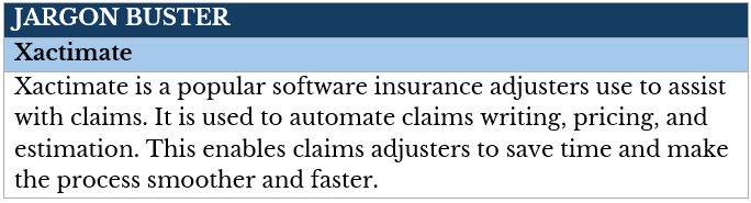 Insurance adjuster course – what is Xactimate