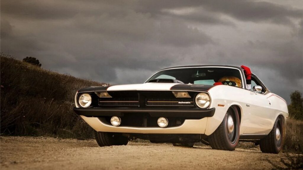 McDonald's Hamburglar gets a custom 1970 Barracuda; will he drive it like he stole it?