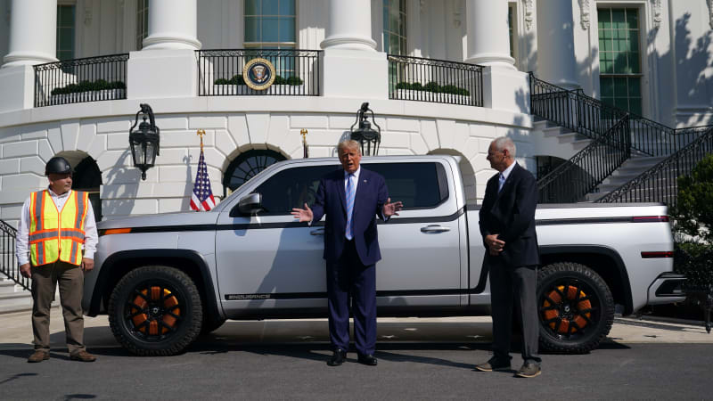 'You can't just go to electric': Trump sounds off on EV transition as automakers warn on demand