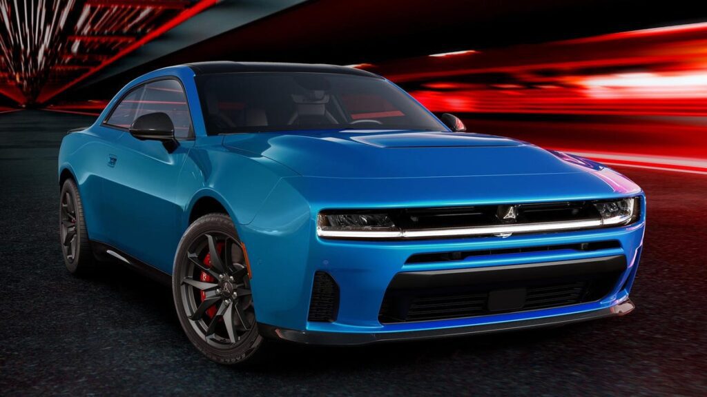 Gas-Powered 2024 Dodge Charger Packs Up To 550 HP From A Twin-Turbo Inline-6