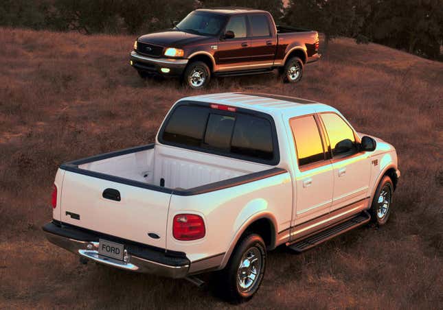 Image for article titled The 2001 Ford F-150 SuperCrew Opened The Floodgates For 4-Door Trucks