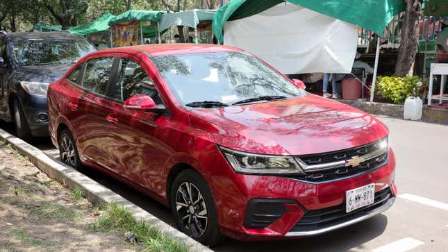 Image for article titled 2024 Chevrolet Aveo: Driving The Compact Expat In Mexico City