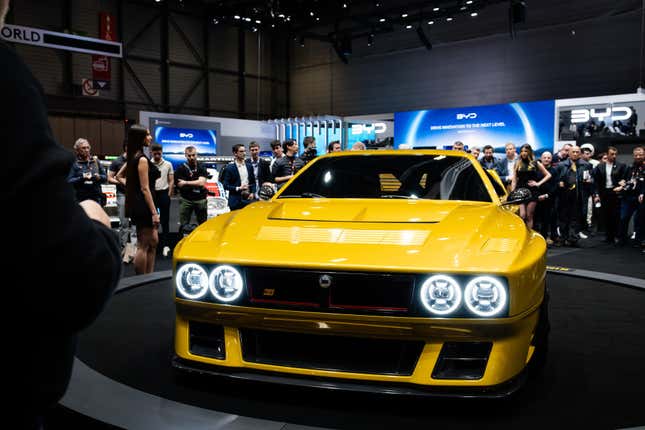 Image for article titled Even The Geneva Auto Show Was Kind Of A Bummer