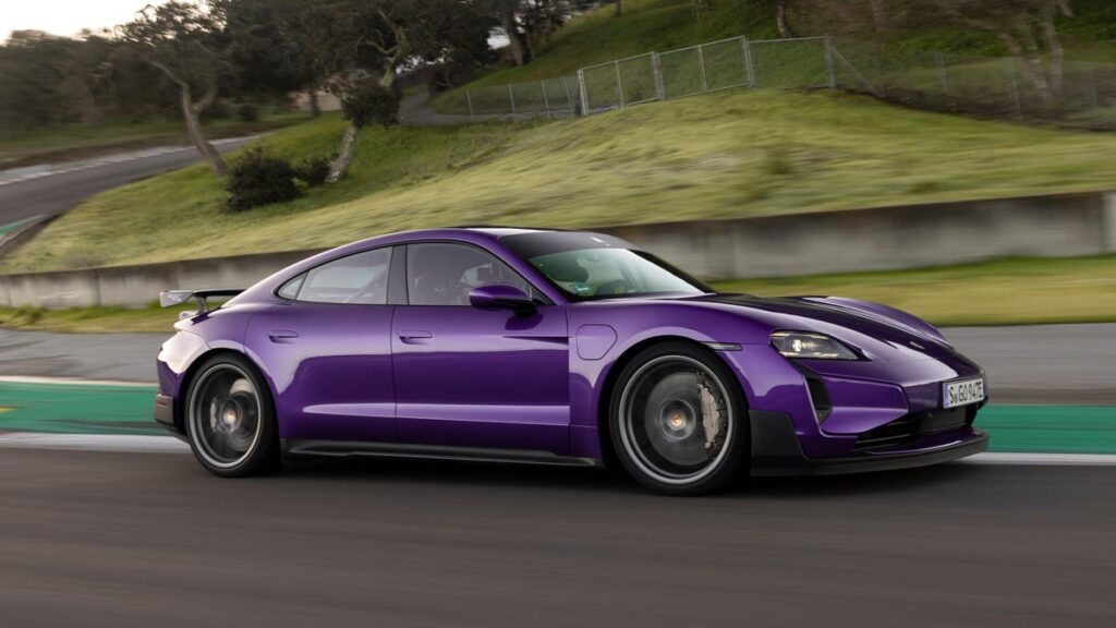 1,092-HP Porsche Taycan Turbo GT Revealed, Sets EV Lap Record At Laguna Seca