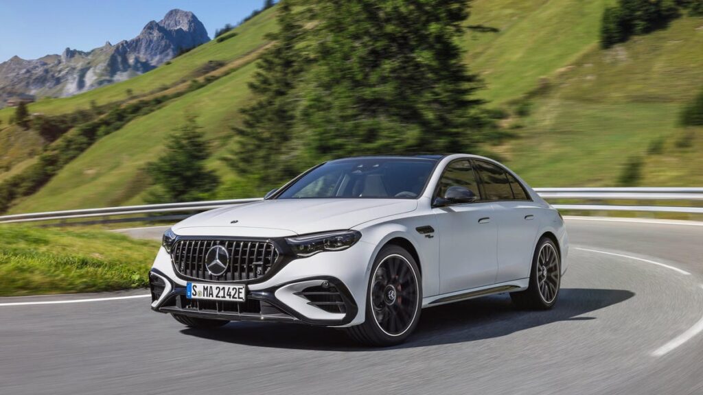 The 604-HP Mercedes-AMG E53 PHEV Can Travel 70 Miles Without A Drop Of Gas