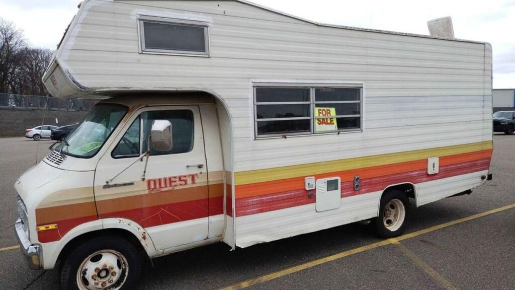 Make This Vintage Dodge RV Your Quest