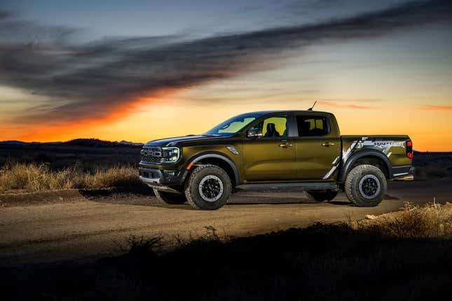 Image for article titled The 2024 Ford Ranger Raptor Is Exactly What You Want It To Be