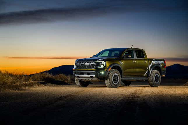 Image for article titled The 2024 Ford Ranger Raptor Is Exactly What You Want It To Be