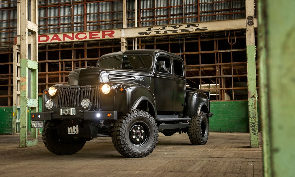 NTI launches raffle for restored 1946 Ford truck