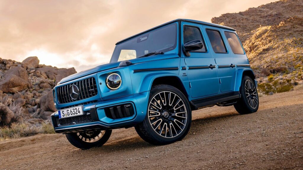 2025 Mercedes-Benz G-Class Gets Mild-Hybrid Engines, Major Tech Upgrades And Better Aerodynamics