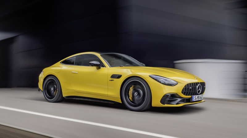 Mercedes-AMG GT 43 gets 416-hp four-cylinder and rear-wheel drive