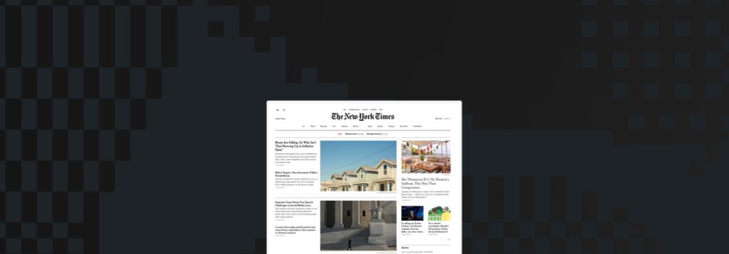 Re-Creating The New York Times’ Website in Under 30 Minutes Using WordPress.com