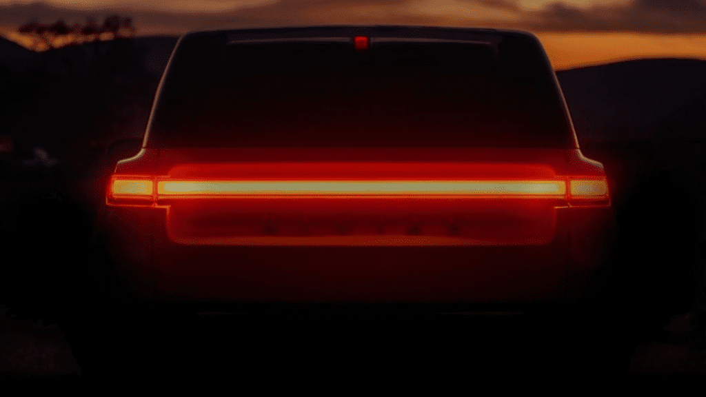 Rivian R2 teased again before reveal, key specs leak