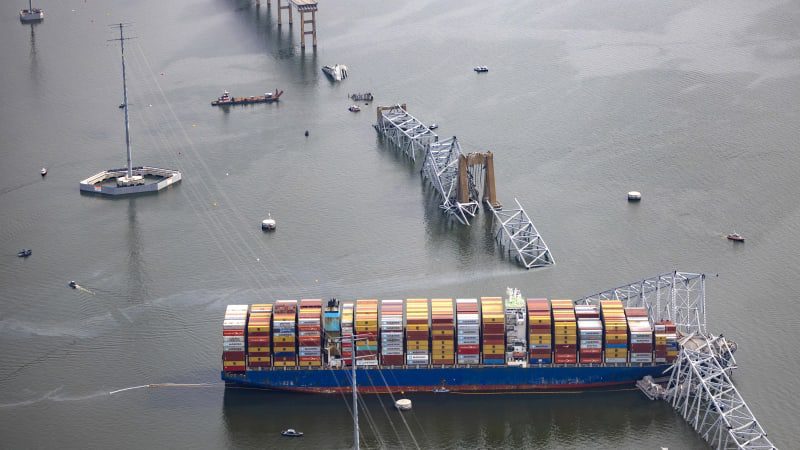 Ship that hit Baltimore bridge also hit a dock in 2016 Antwerp accident