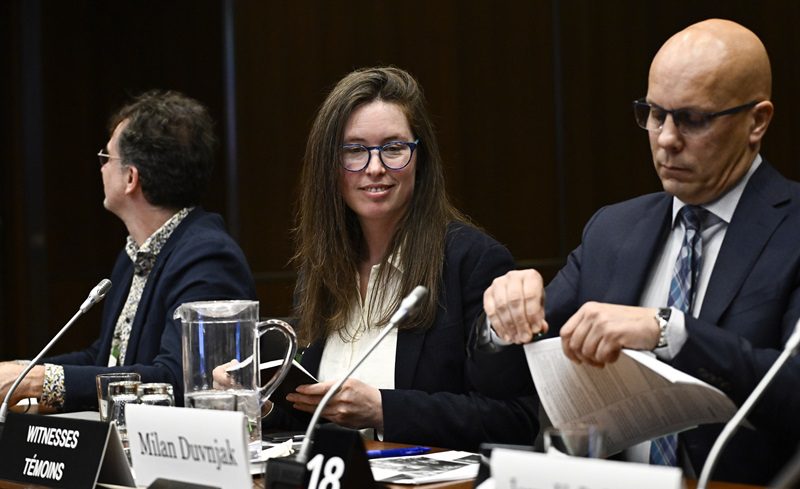 The Standing Committee on Environment and Sustainable Development in Ottawa on March 21.