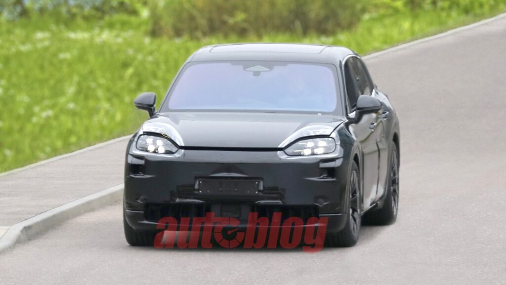 Larger electric Porsche crossover caught in new spy photos