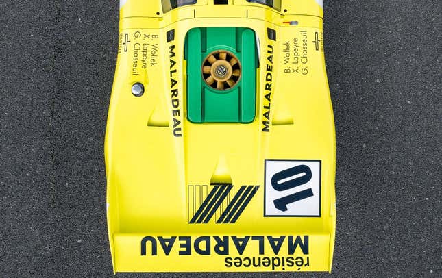 Kremer Porsche 917 K-81 top view