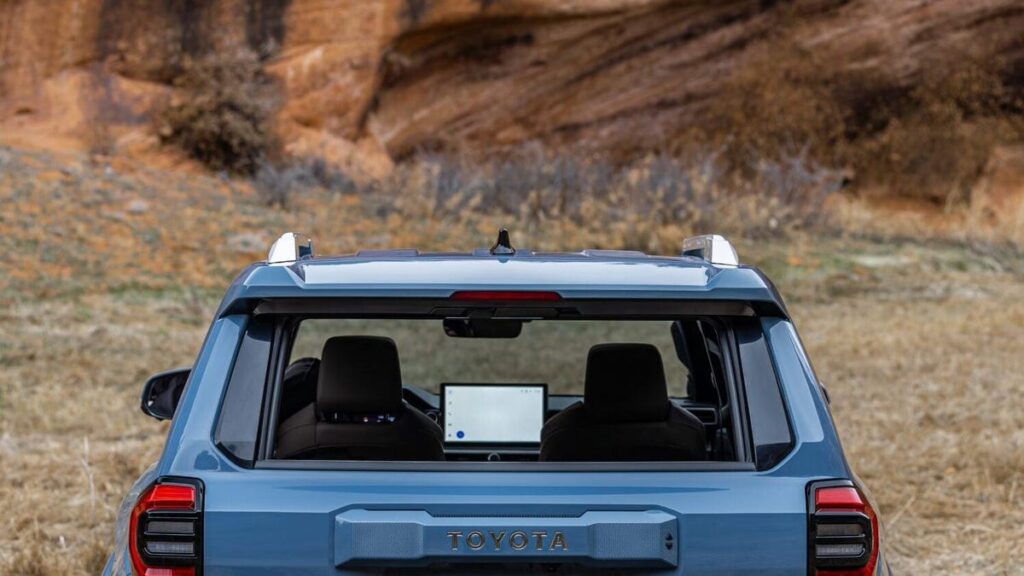 The Sixth-Generation Toyota 4Runner Teases Its Roll-Down Rear Window