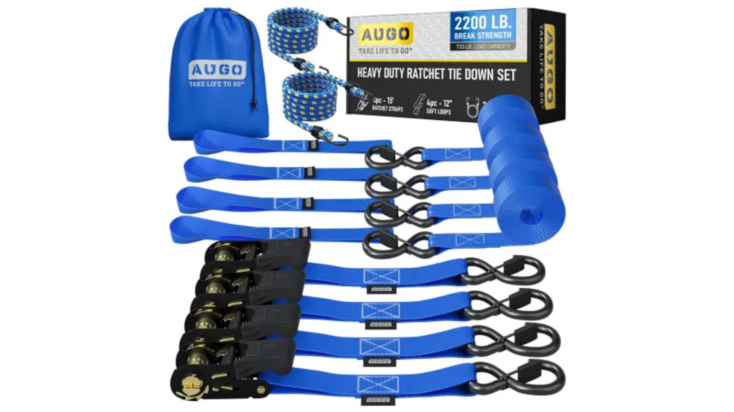 Augo Ratchet Straps Heavy Duty 1