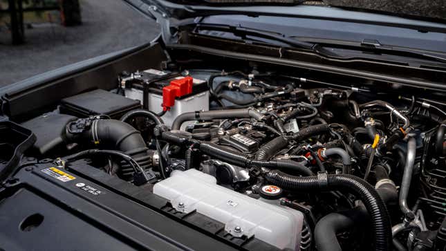 Engine bay of a 2025 Toyota 4Runner