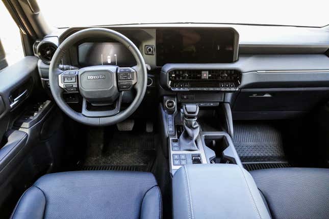 2024 Toyota Land Cruiser interior