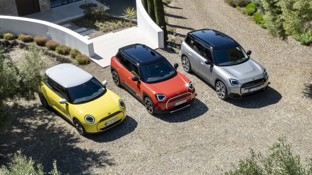 Mini Cooper, Mini Aceman and Mini Countryman