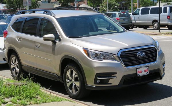 Subaru Ascent parked outside