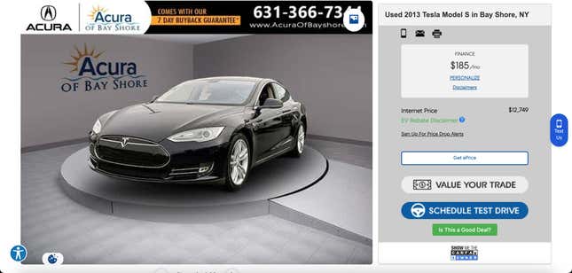 Image for article titled You Can Already Buy A Tesla For $25,000, They&#39;re Just Used