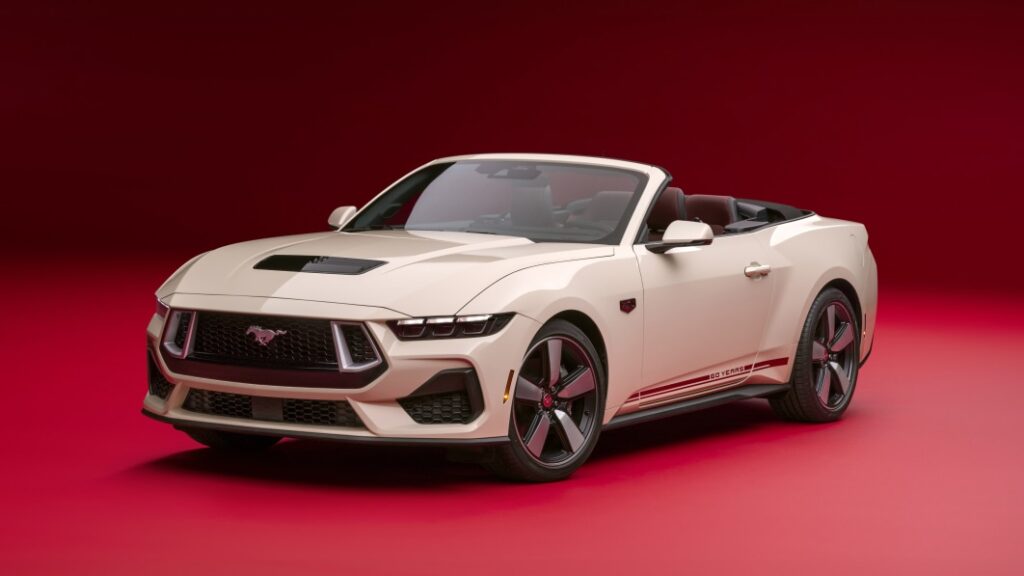 2025 Ford Mustang 60th Anniversary Package adds retro flair to a modern pony