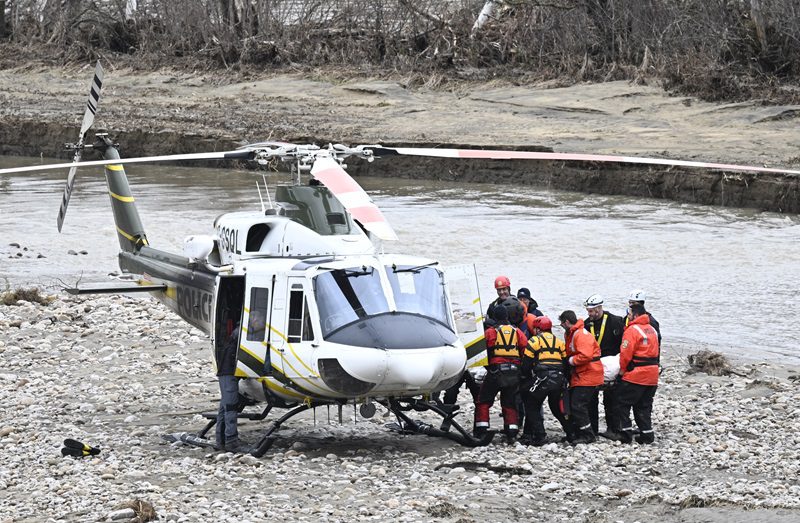 Two volunteer firefighters died during spring floods in May 2023