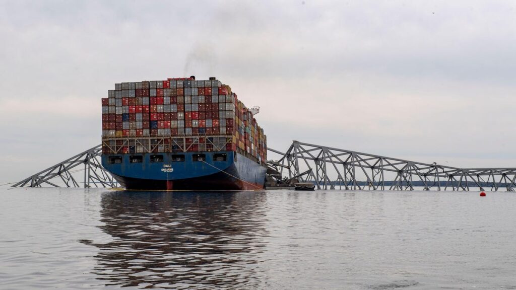 How Ships Will Get Around The Collapsed Key Bridge Wreckage