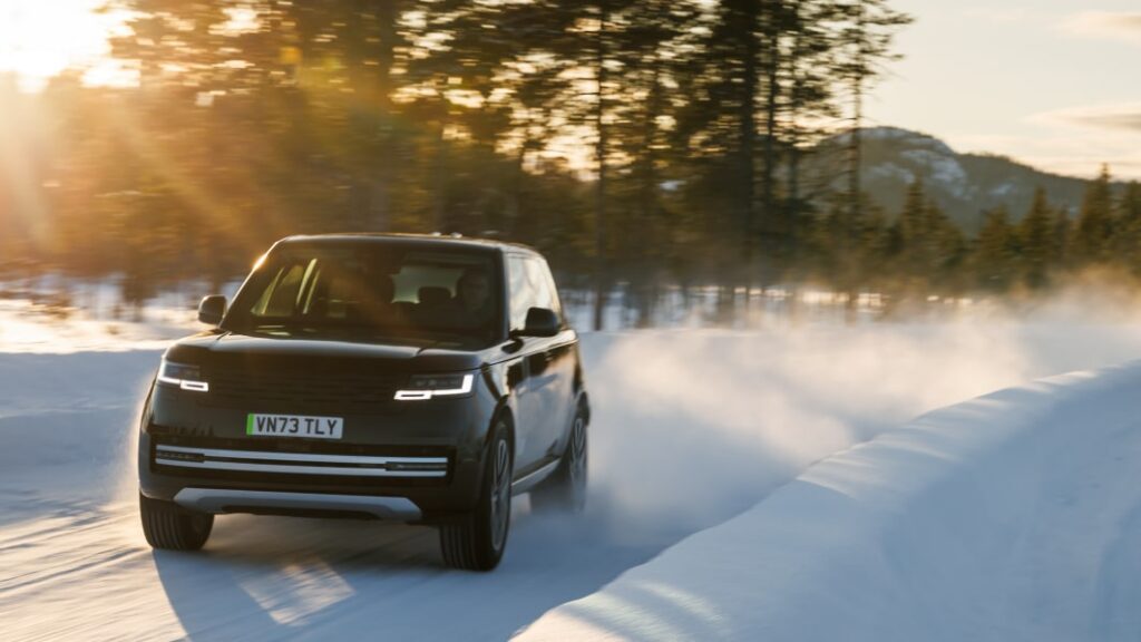 Land Rover Range Rover Electric prototypes endure winter testing