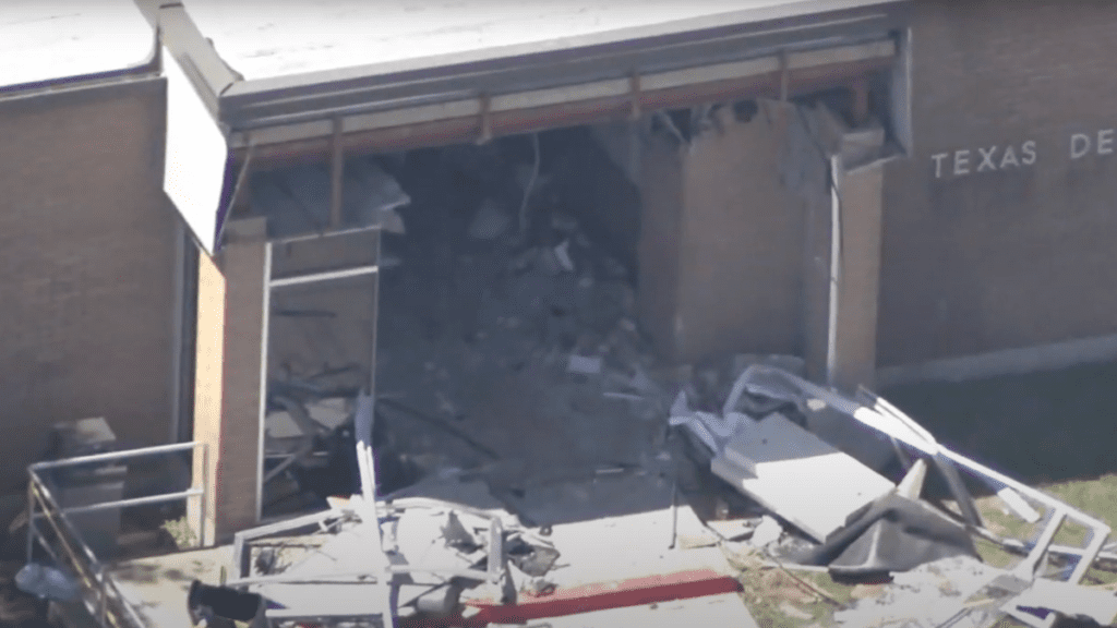 Man With 'Intent To Harm' Crashes Semi-Truck Into Texas DPS Building