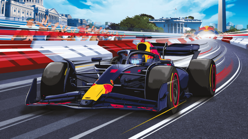 Red Bull team will drive an F1 car on the streets of D.C. this weekend