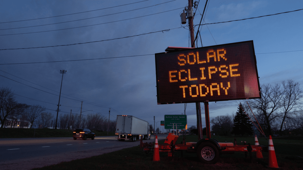 Today’s Solar Eclipse Traffic Could Be Worse Than 71 Sold Out Football Games