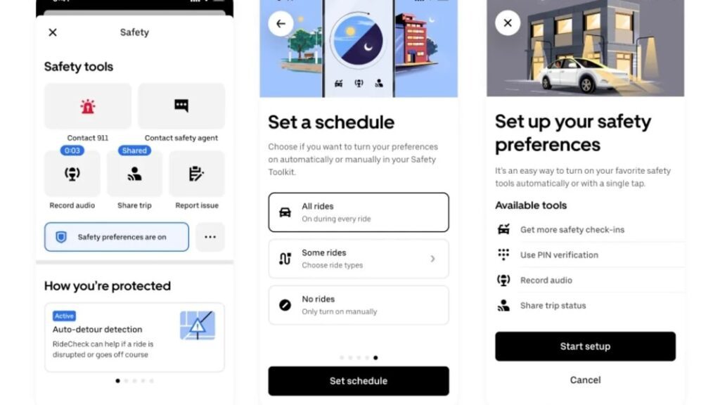 Uber makes its safety tools easier to access and customize