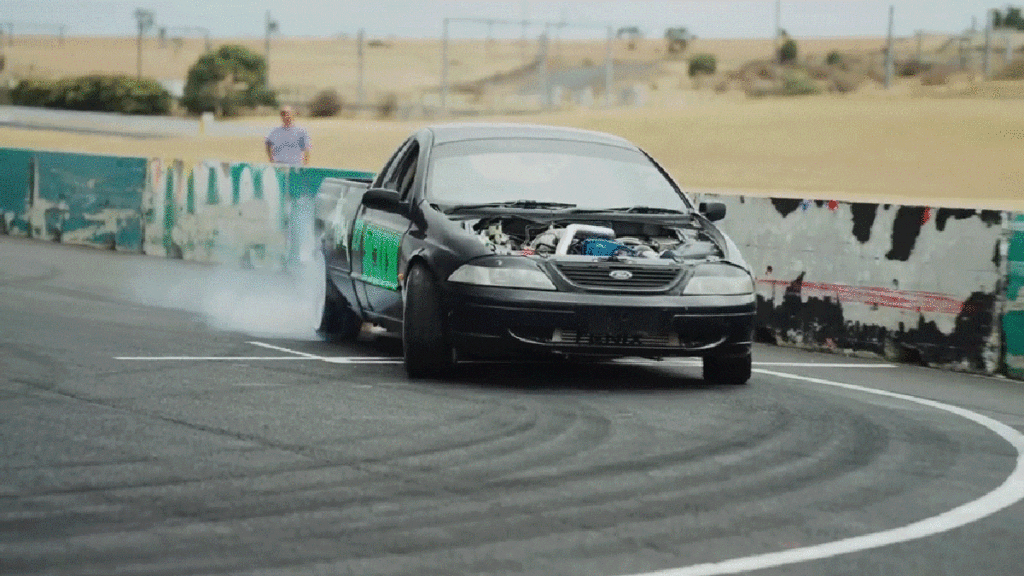 Watch F1 Drivers Learn To Drift