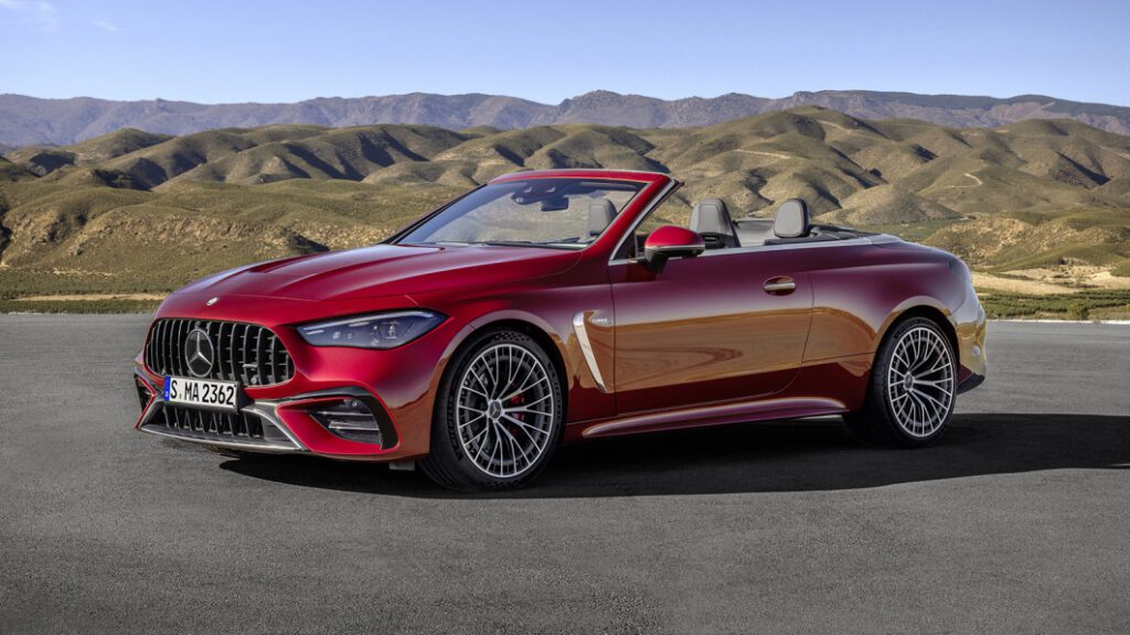 2025 Mercedes-AMG CLE 53 Cabriolet combines performance and open-air driving