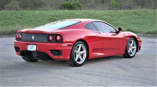 Image for article titled At $88,500, Is This 2001 Ferrari 360 Modena A Hyper Deal?