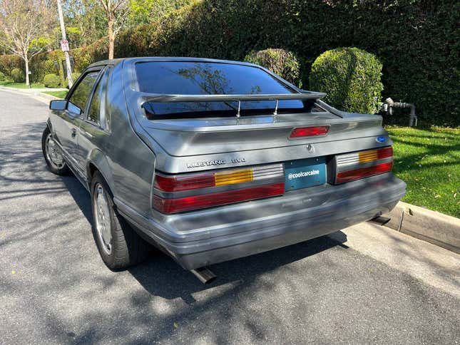 Image for article titled At $16,750, Is This 1986 Ford Mustang SVO A BFD?