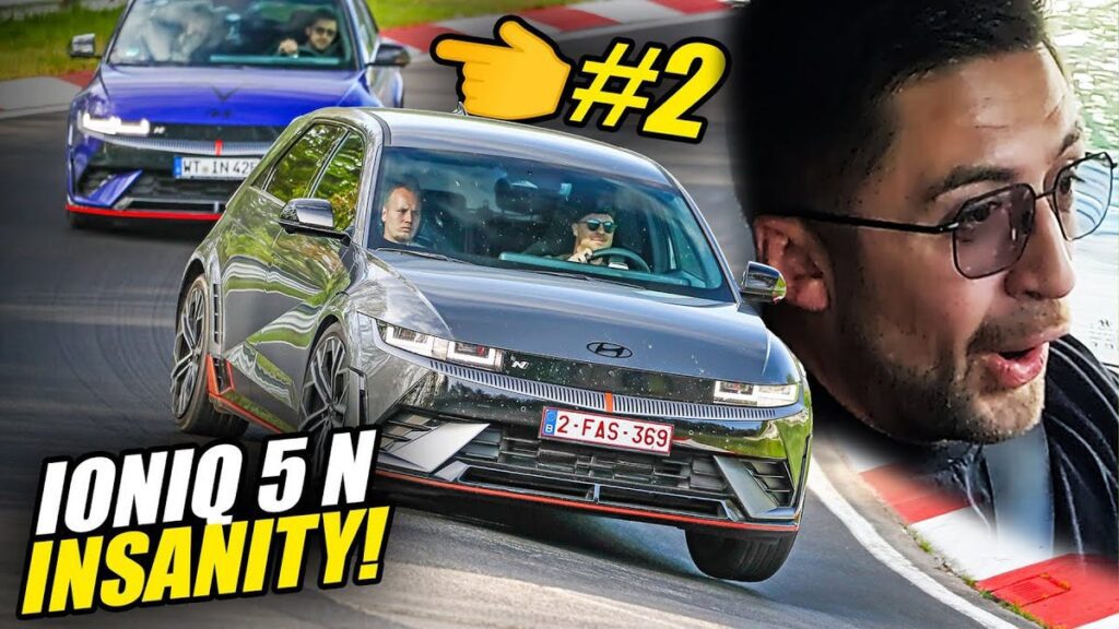 Watch A Hyundai Ioniq 5 N Pass ICE Losers During A Nurburgring Track Day