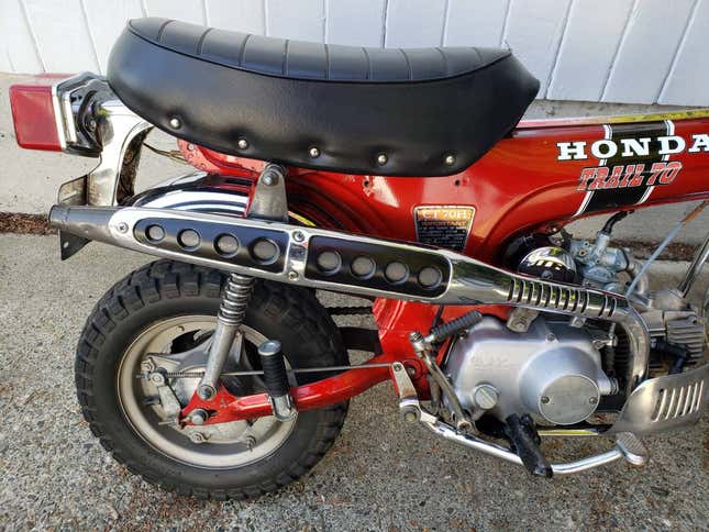 Image for article titled At $3,950, Would You Monkey Around On This 1972 Honda Trail 70?