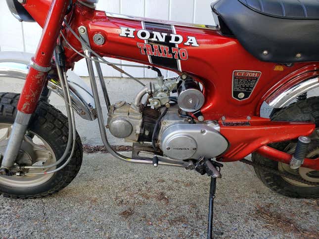 Image for article titled At $3,950, Would You Monkey Around On This 1972 Honda Trail 70?